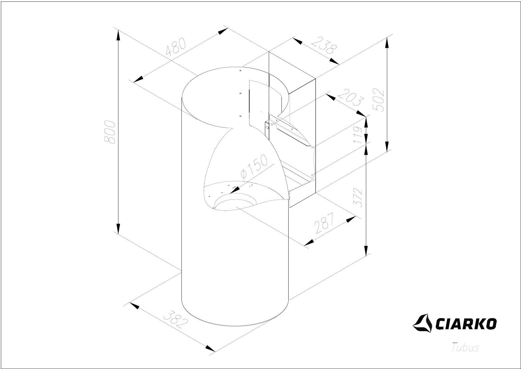 Ciarko Design CDP3801GS