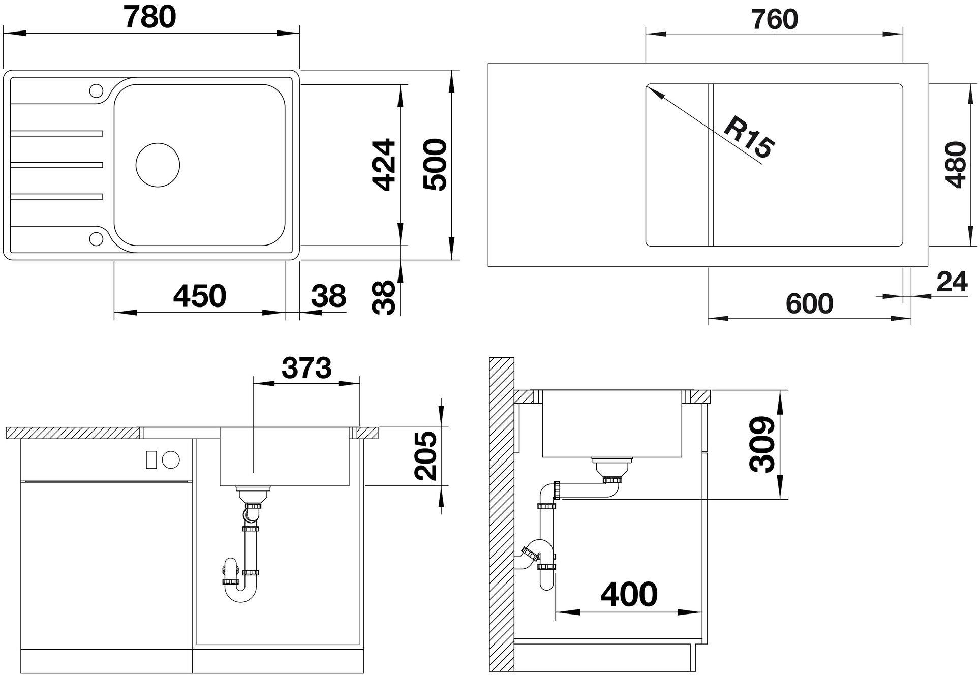 Blanco LEMISXL6SIFCK