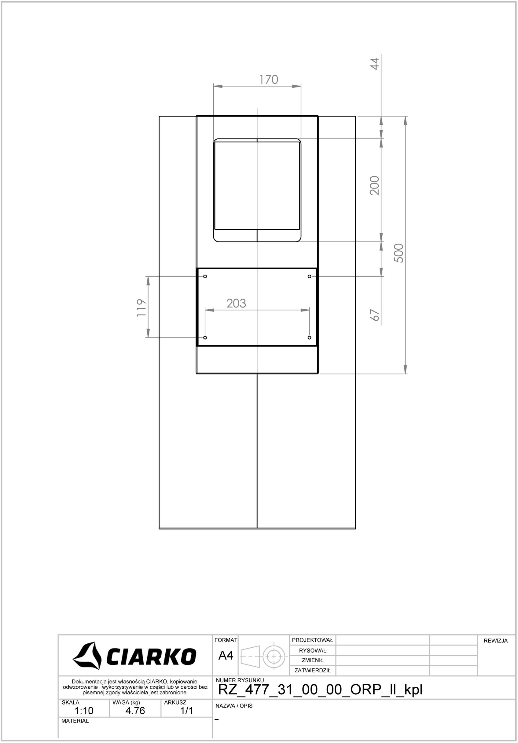 Ciarko Design CDP3801Z