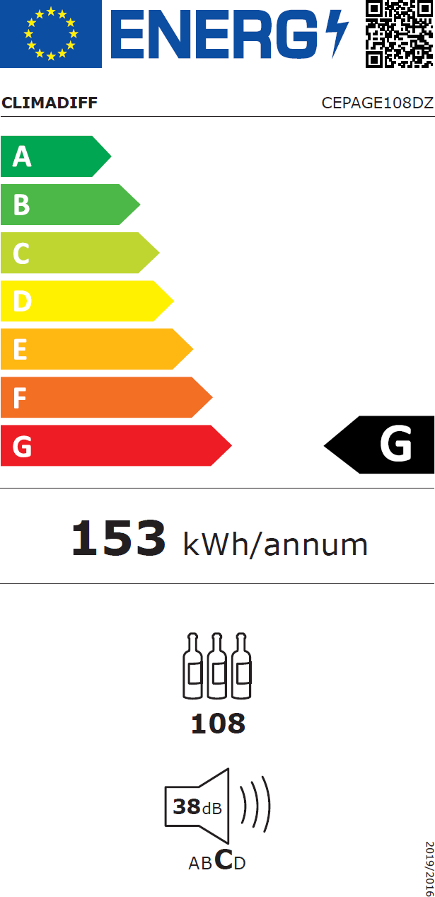 Climadiff CEPAGE108DZ