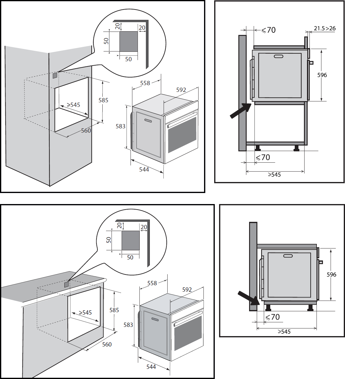 Brandt BOPH514BB