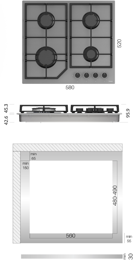 Kluge KPG6030BG