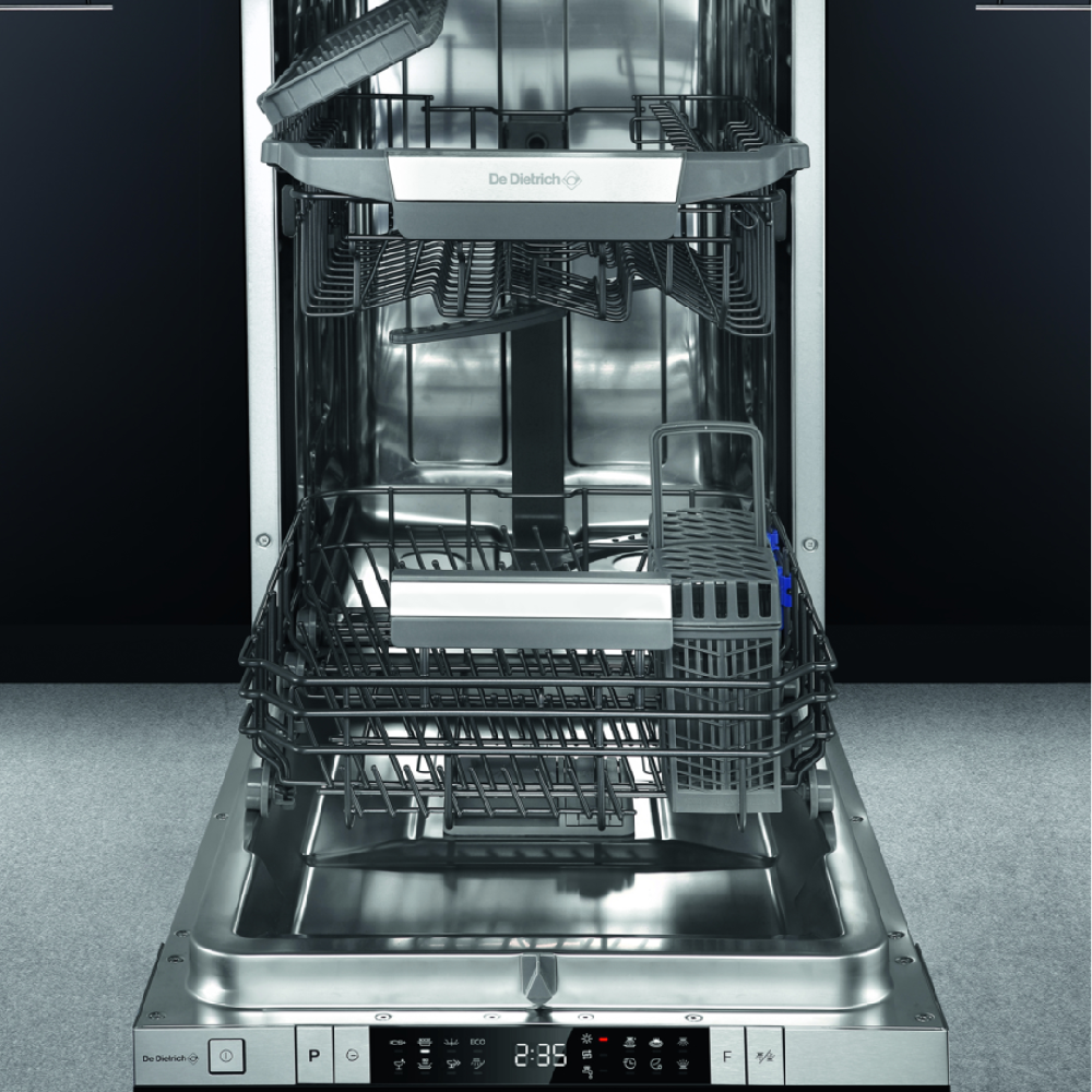Vnitřní prostor myčky De Dietrich DV301044J