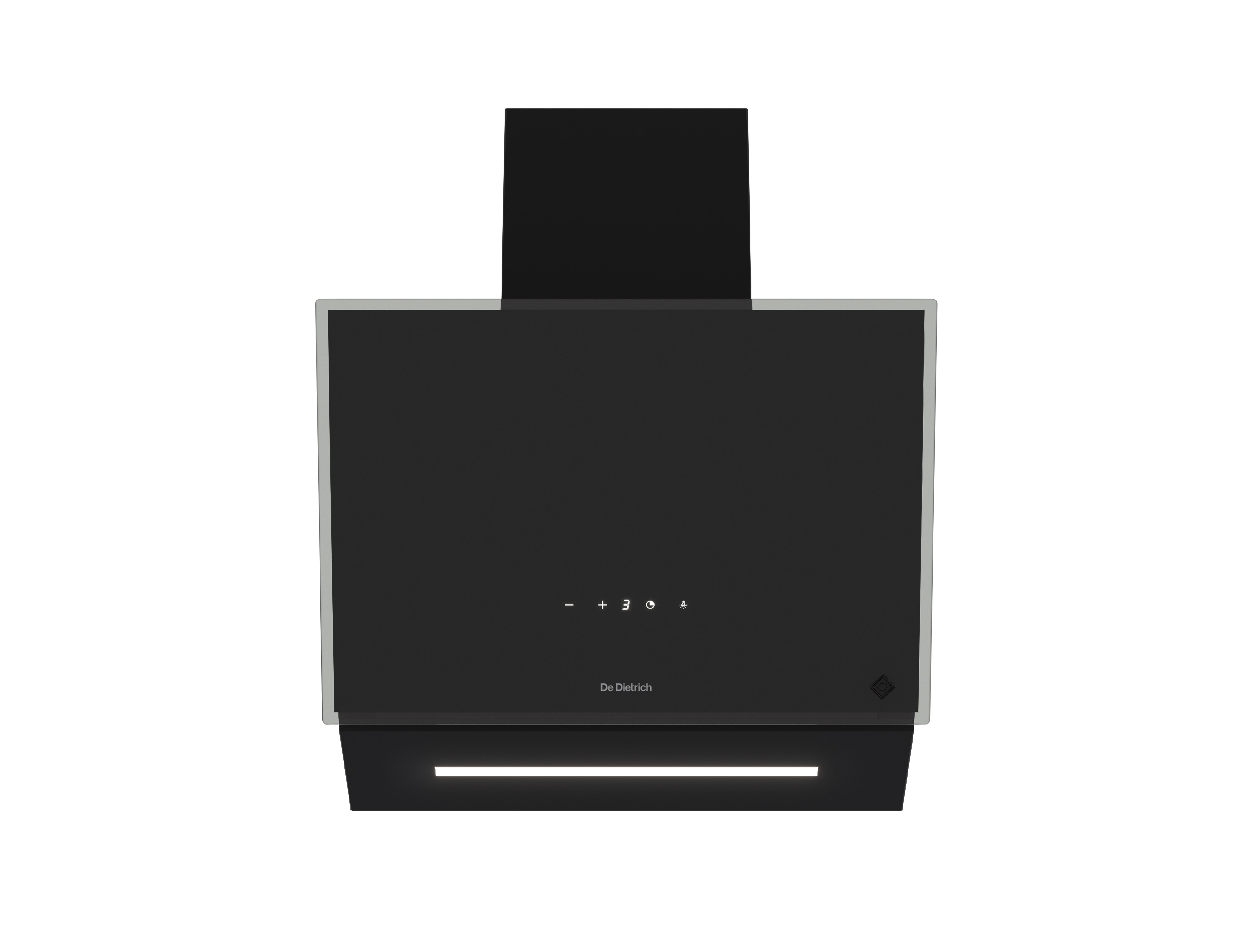 Odsavač par De Dietrich DHV4674B v barevném provedení Infinite Black