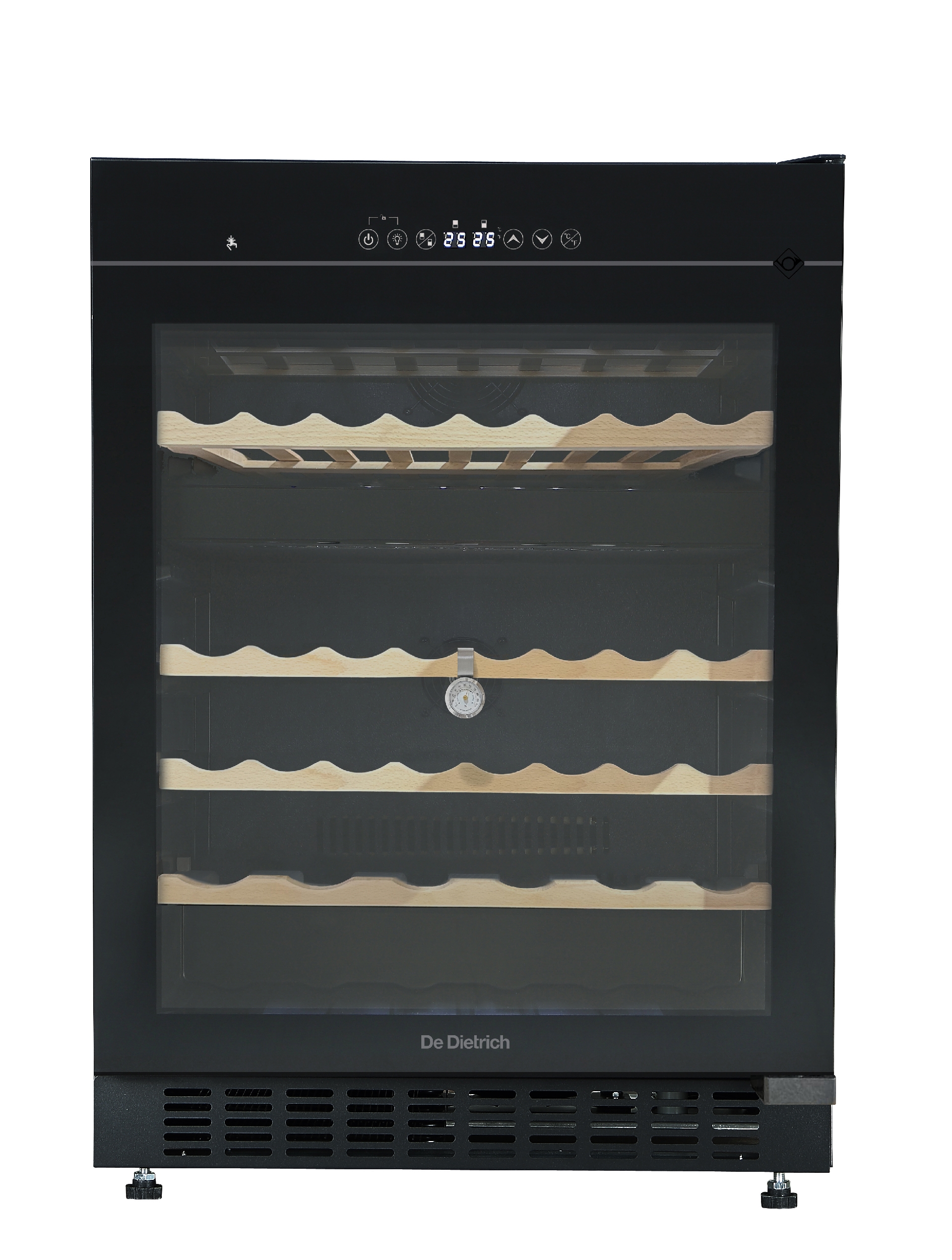 Vinotéka De Dietrich DUW46DFB s dvouzónovým systémem
