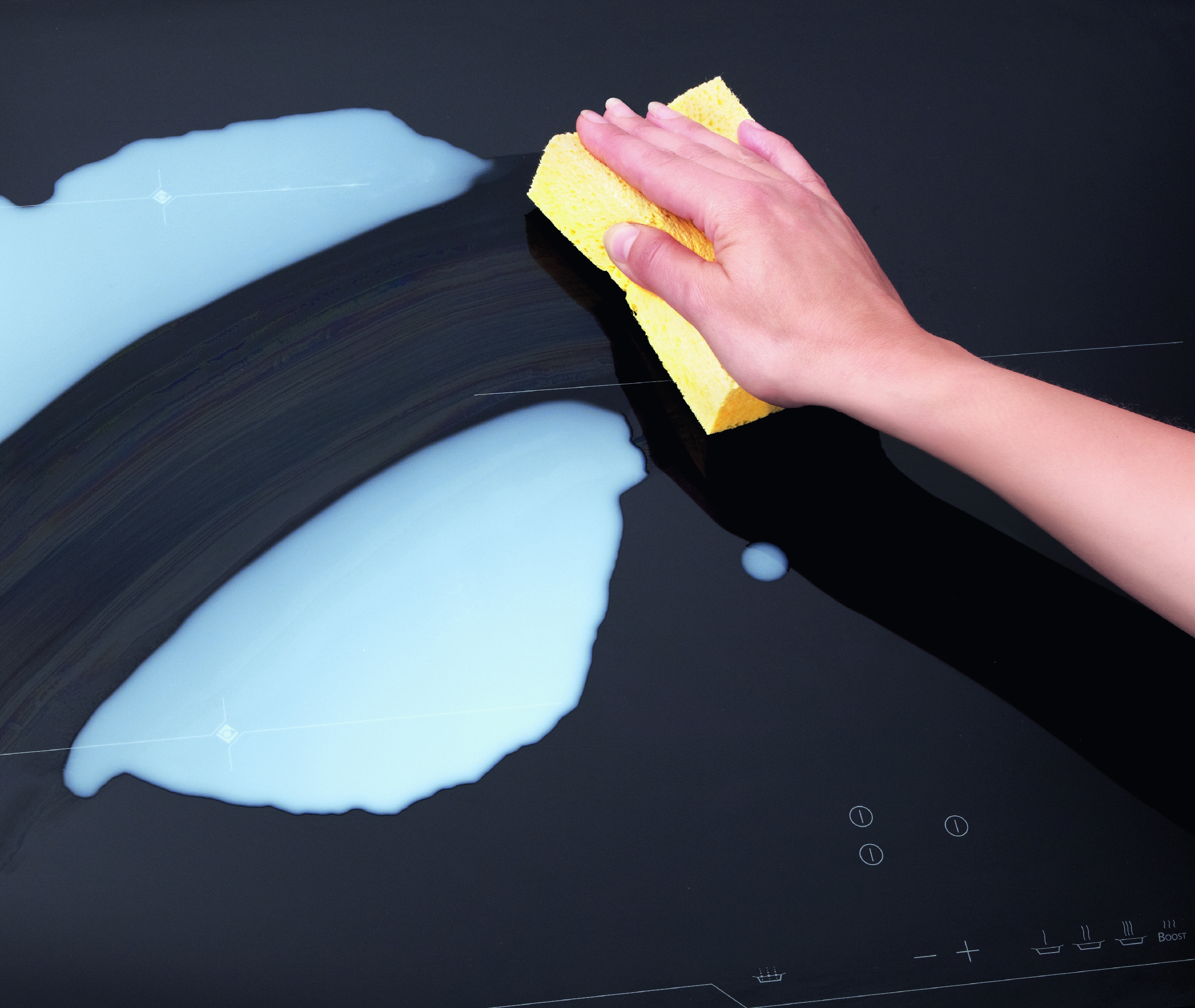 Chytrá funkce Clean Lock varné desky De Dietrich DPI5650AB